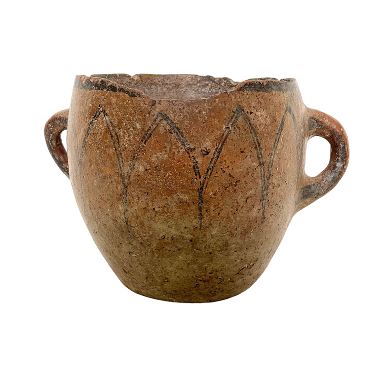 Couleur Locale Antique terracotta Berber jar #71