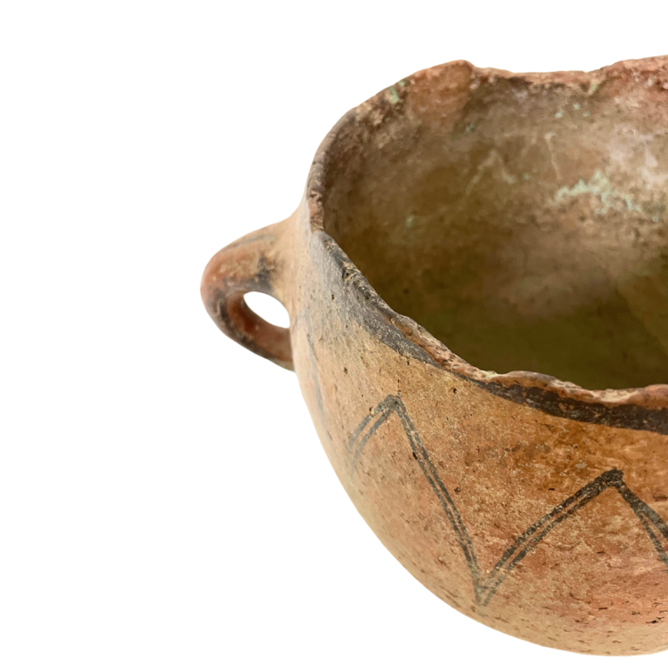 Couleur Locale Antique terracotta Berber jar #71