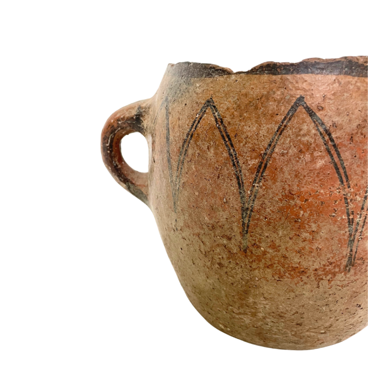 Couleur Locale Antique terracotta Berber jar #71