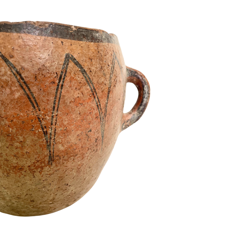 Couleur Locale Antique terracotta Berber jar #71