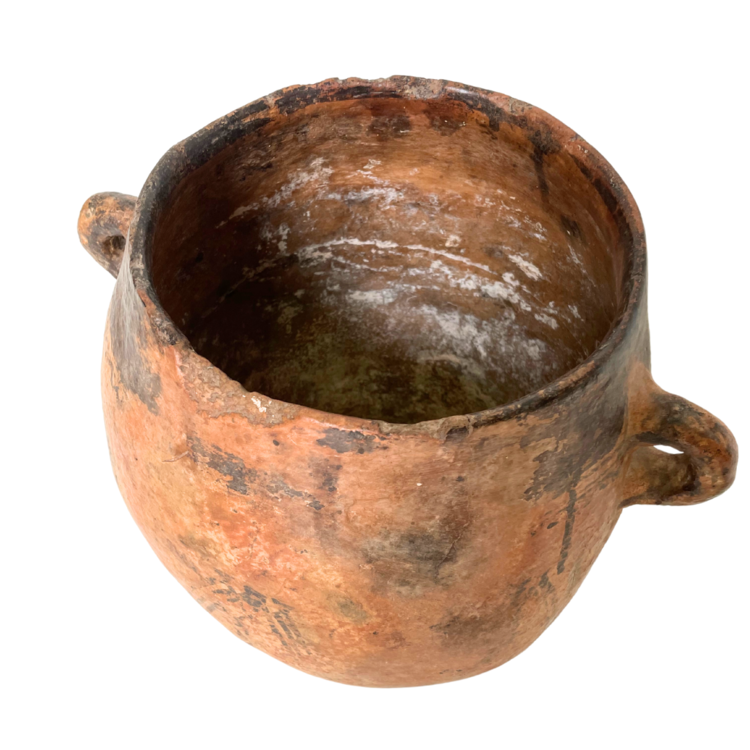 Couleur Locale Antique terracotta Berber jar #73