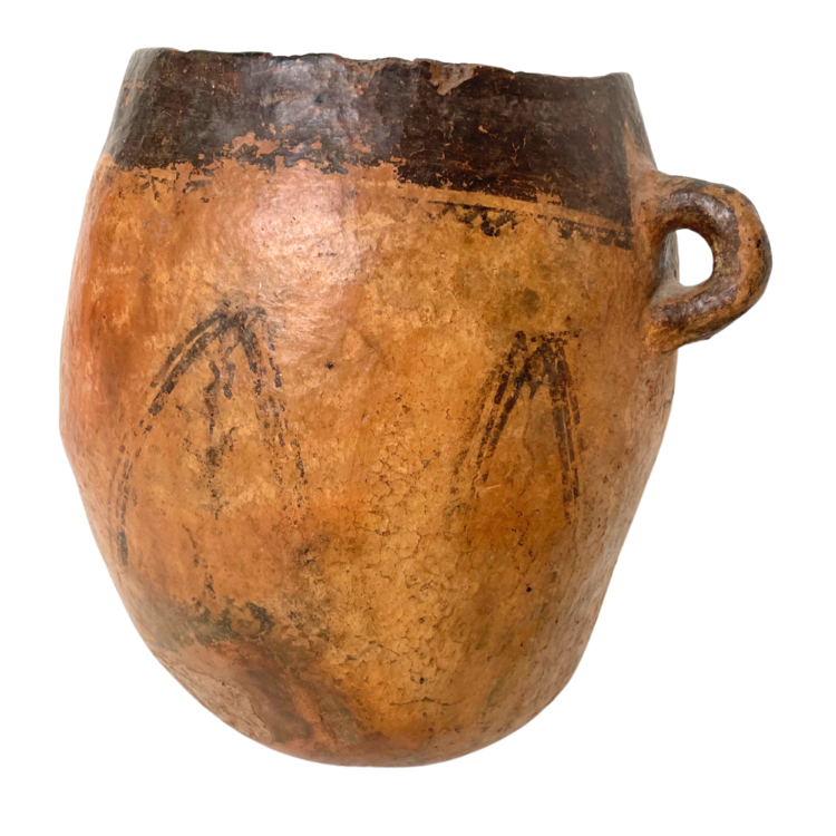 Couleur Locale Antique terracotta Berber jar #73