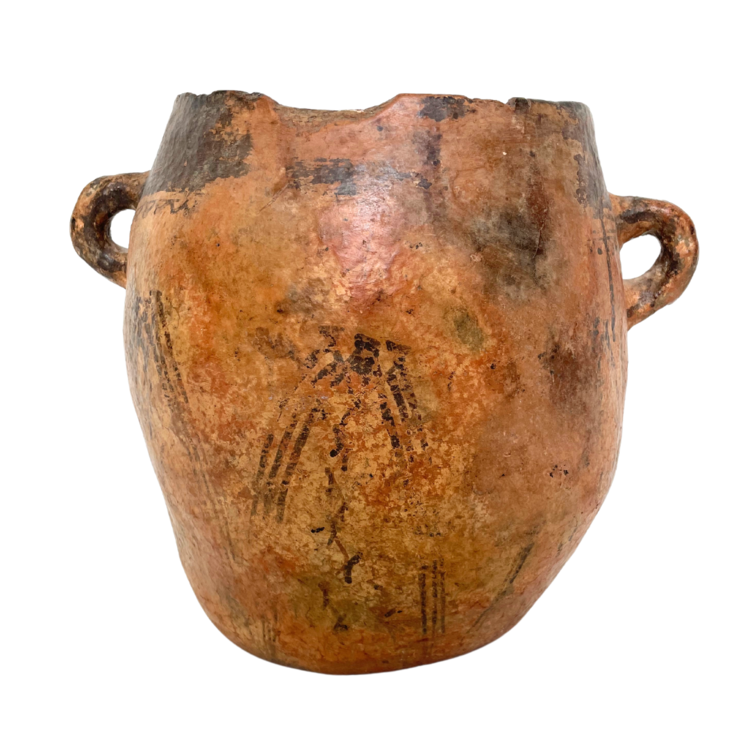 Couleur Locale Antique terracotta Berber jar #73