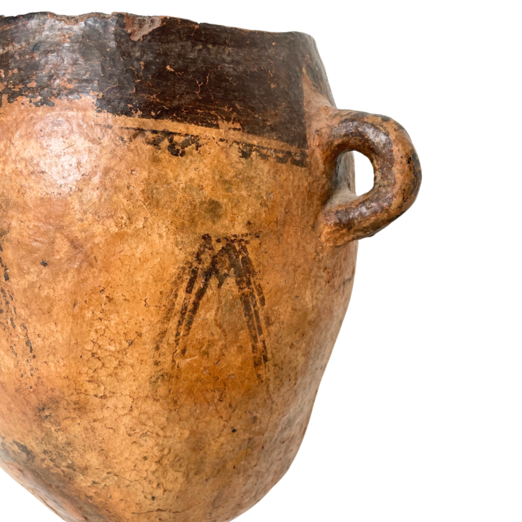 Couleur Locale Antique terracotta Berber jar #73