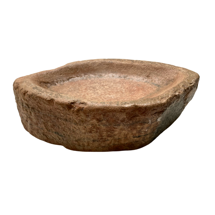 Old Indian marble mortar and pestle #9