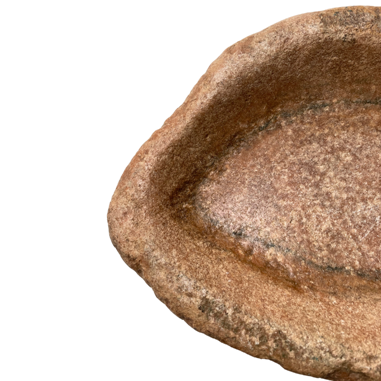 Old Indian marble mortar and pestle #9