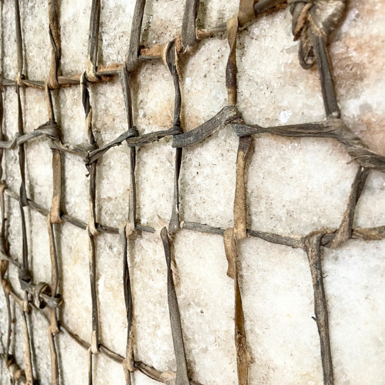 Oude zoutplaat op voet - Taoudenni