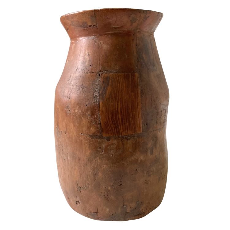 Authentieke houten melkkan #3 - Indië