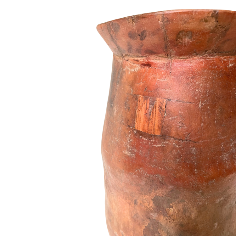 Authentieke houten melkkan #3 - Indië