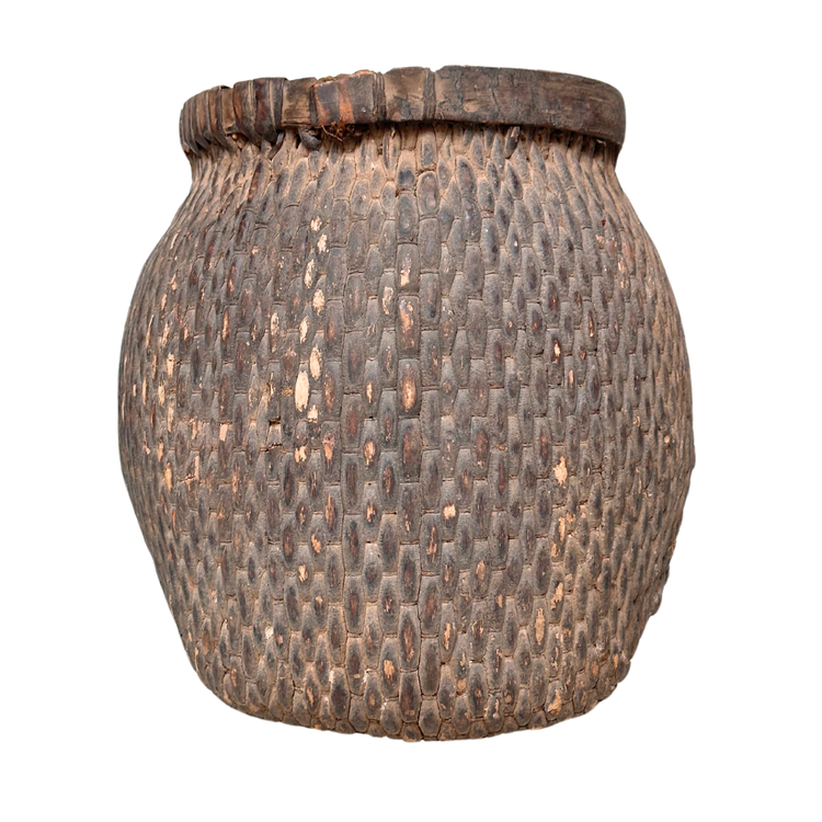 Old rattan basket #13