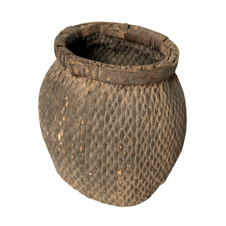 Old rattan basket #13