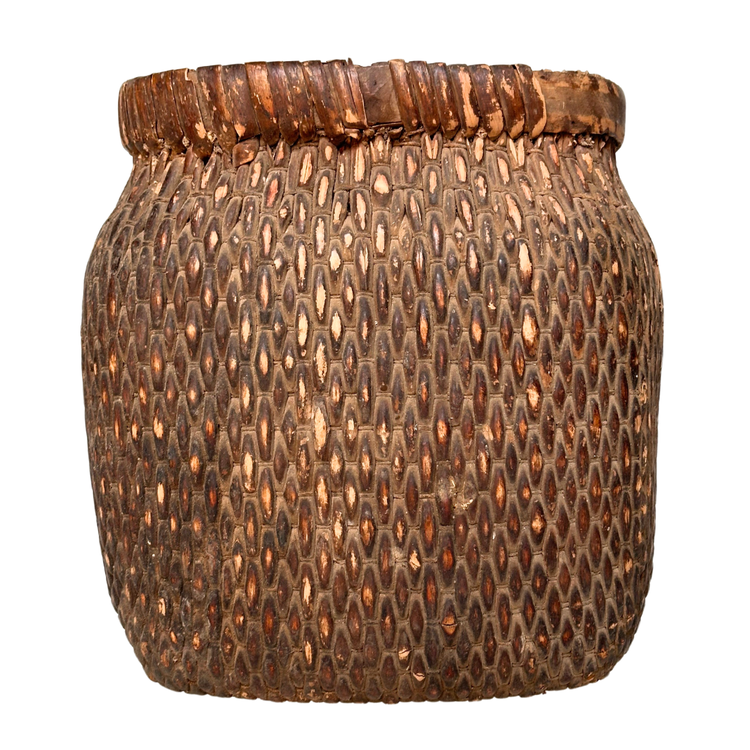 Old rattan basket #16