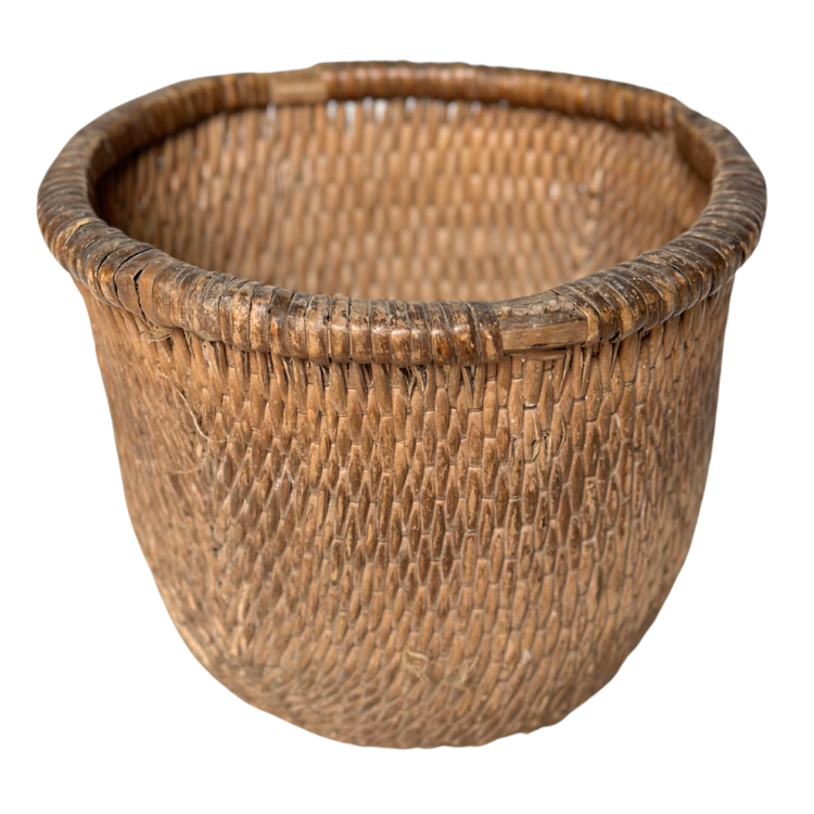 Old rattan basket #35