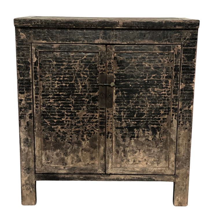 Small authentic sideboard with unique patina