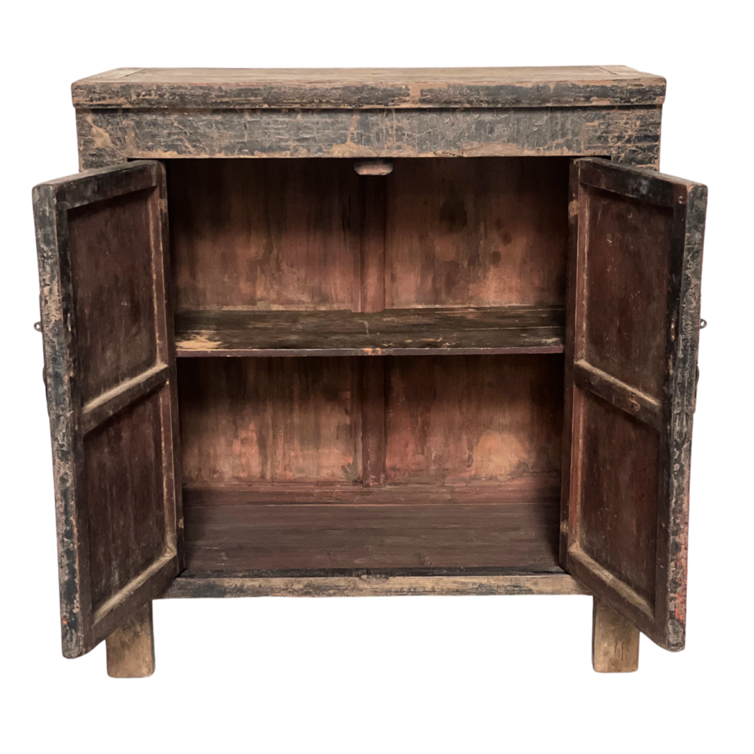 Small authentic sideboard with unique patina - Couleur Locale