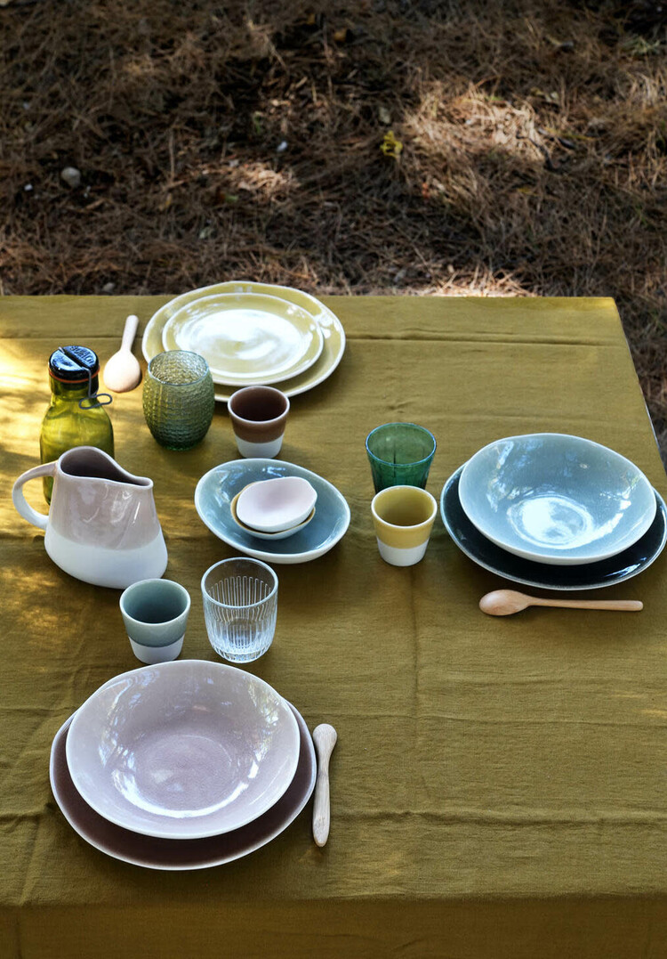 Jars Céramistes Plate Maguelone - Cachemire