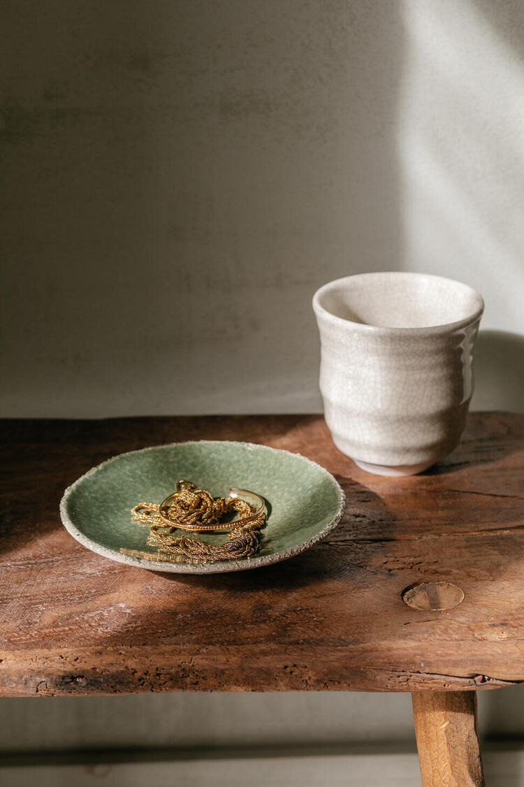 Jars Céramistes Plate Garrigue  - Thym