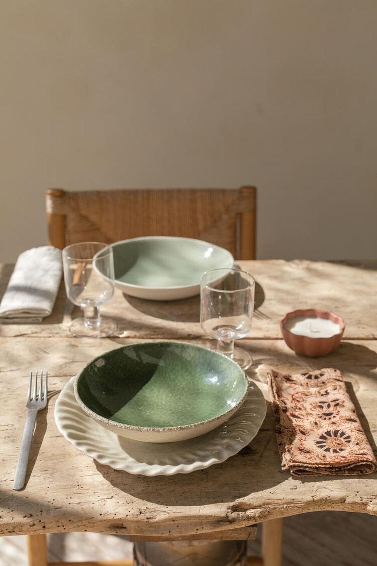 Jars Céramistes Soup Plate Garrigue  - Thym