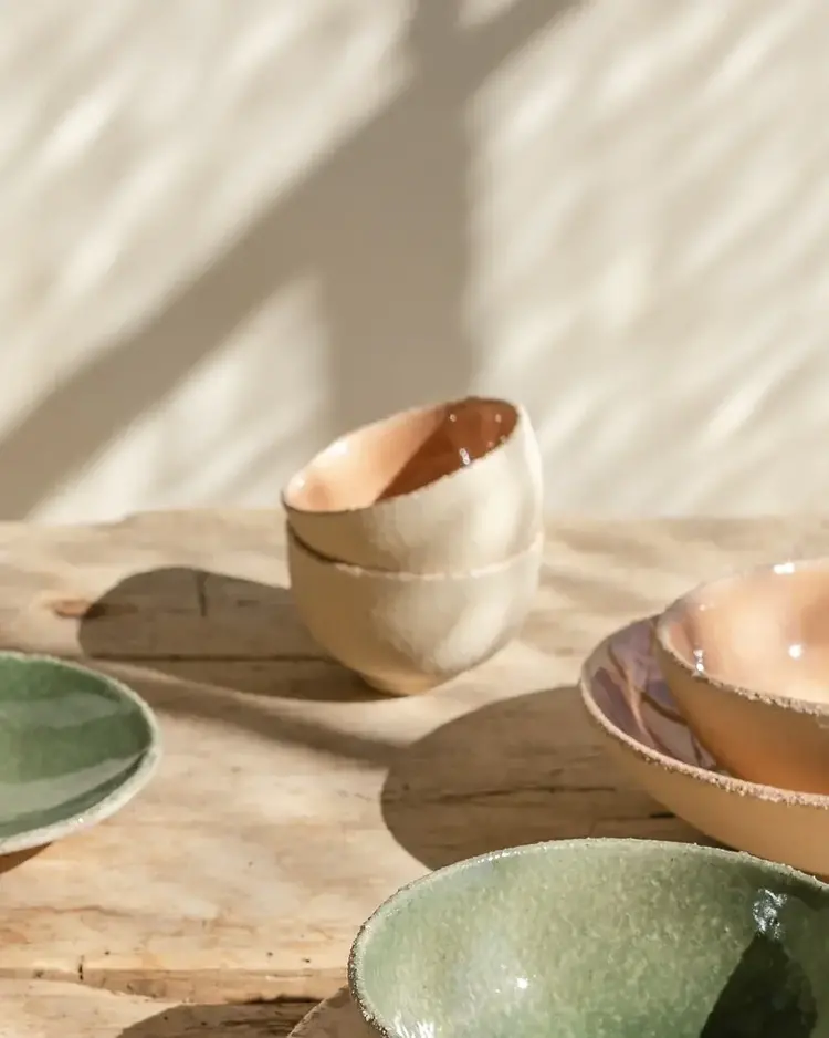 Jars Céramistes Bowl Garrigue - Peche Blanche