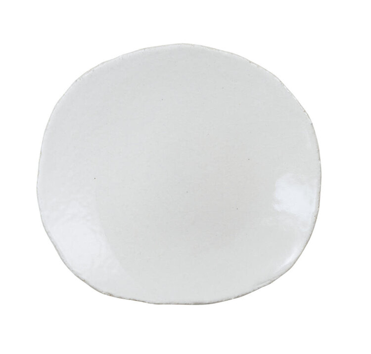 Jars Céramistes Plate Wabi  - Blanc