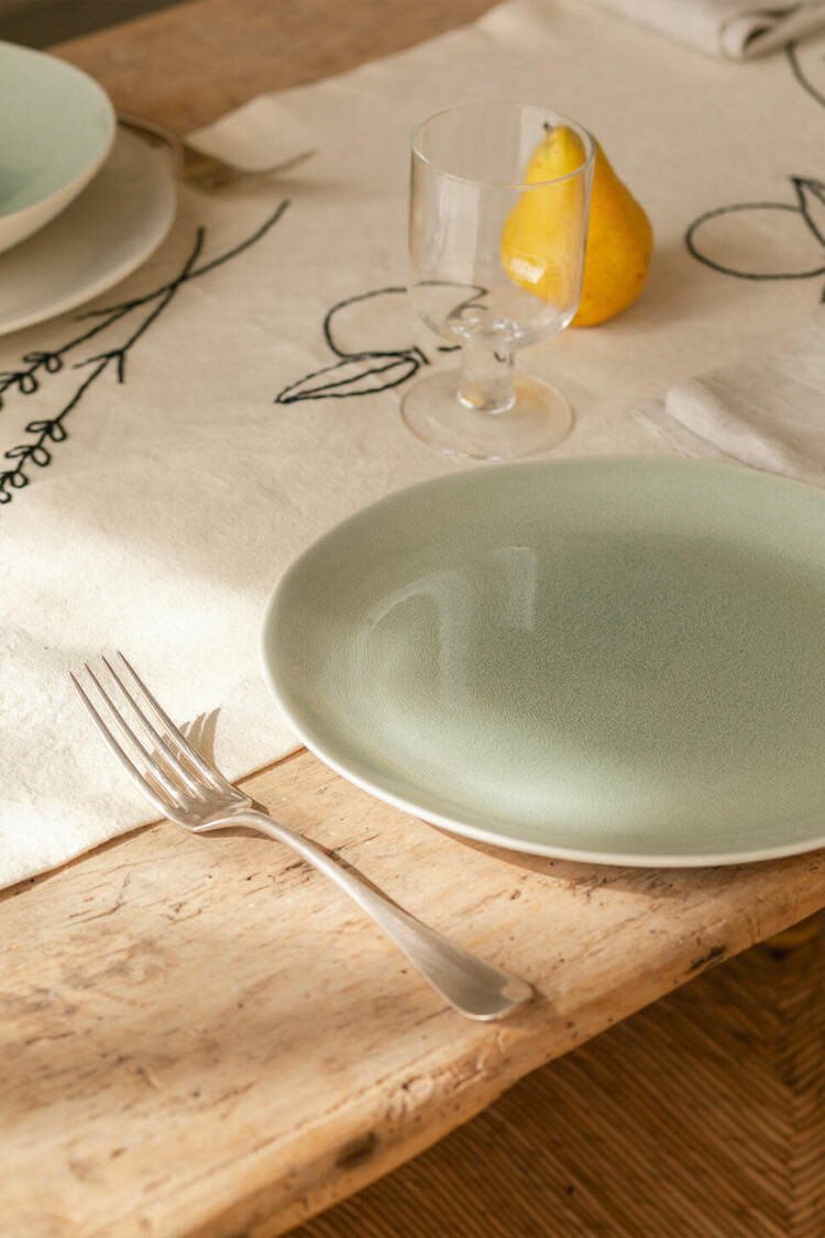 Jars Céramistes Plate Maguelone - Cachemire