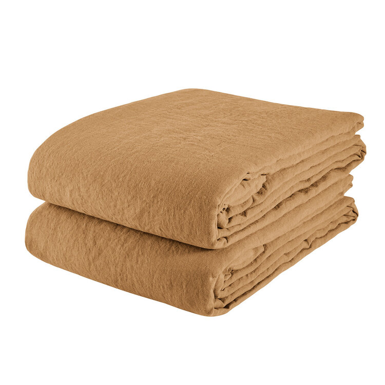 Linge Particulier Tafelkleed linnen - light caramel
