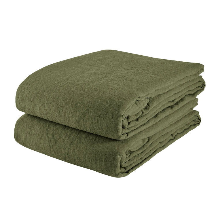 Linge Particulier Tafelkleed linnen -  moss green