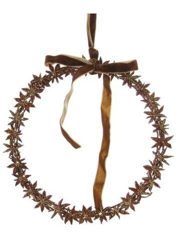 Steranijs kerstkrans