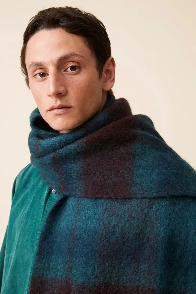 MoisMont Sjaal N°760 - Navy Blue