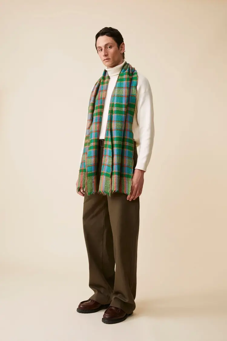 MoisMont Scarf N°700 - Apple Green