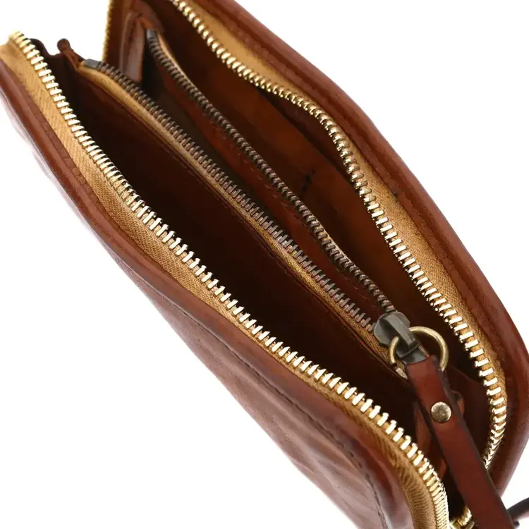 Campomaggi Classic Wallet - Cognac