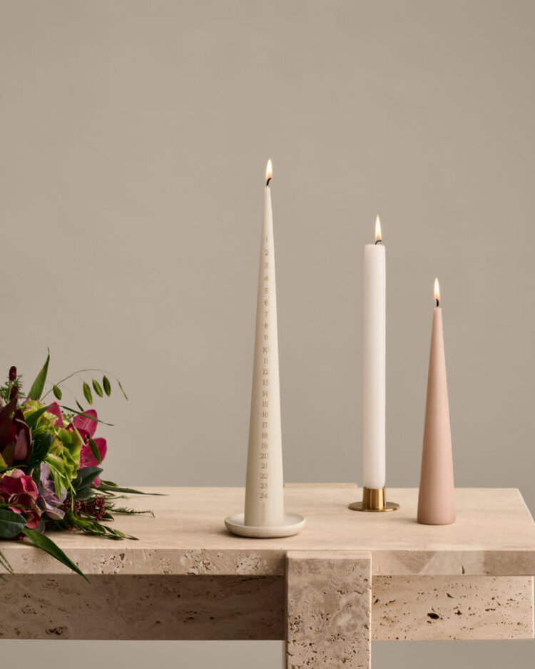 Kaarsenhouder medium - gold matt