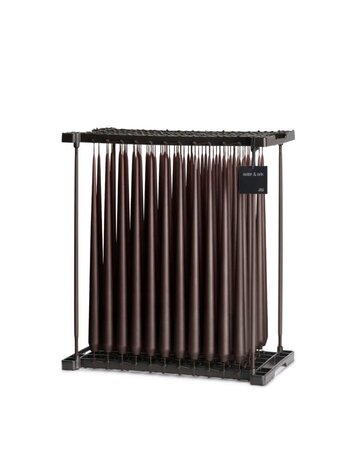 Taper candle 42cm - espresso