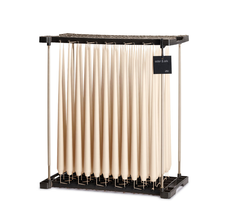 Taper kaars 42cm - ice latte