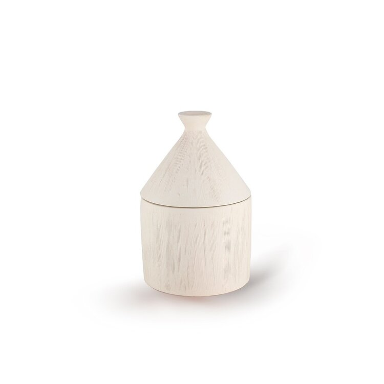 Geurkaars Tajine Wit - Gingembre