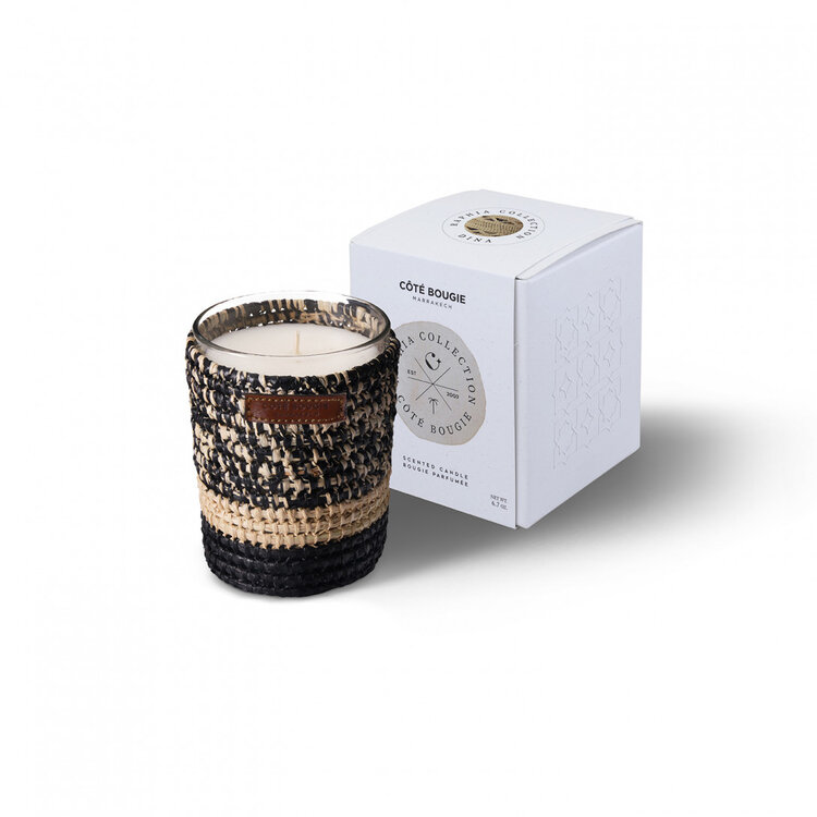 Scented Candle Mogador Noir Fleur D'Oranger