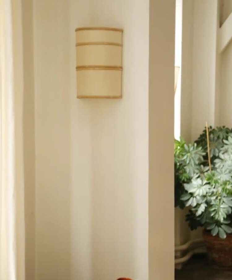 Caravane Wandlamp Bell - naturel