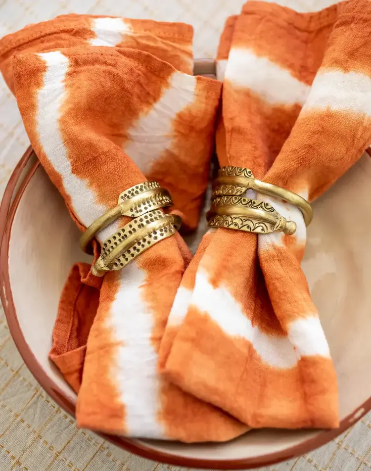 Caravane Napkin ring Meza - tin