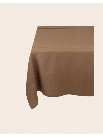 Caravane Tablecloth Noé, washed linen - cafe