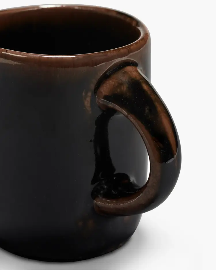 Unchartered for Serax Koffiekop Out Of Lines - Donkerbruin