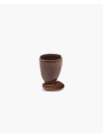 Unchartered for Serax Egg Cup Out Of Lines - Ocher