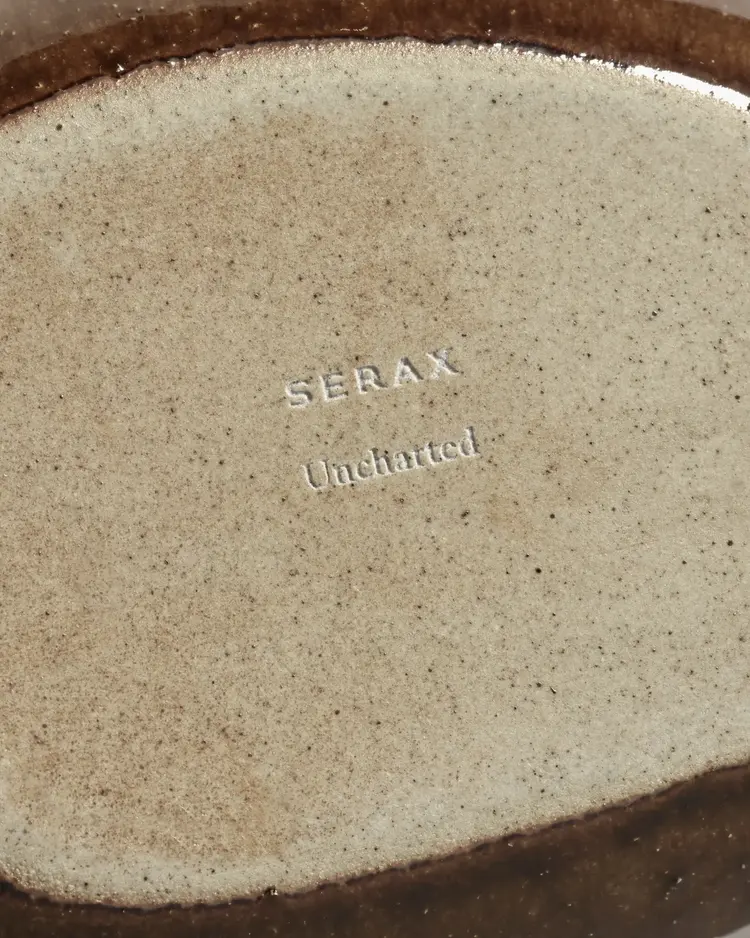 Unchartered for Serax Egg Cup Out Of Lines - Ocher