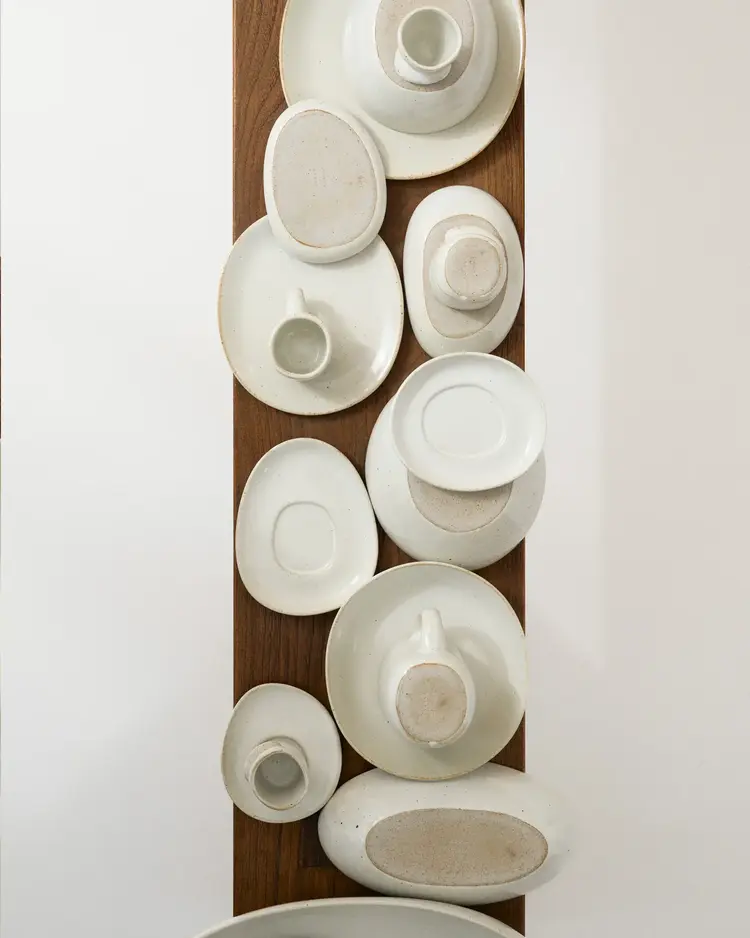 Unchartered for Serax Eierdopje Out Of Lines - Off White