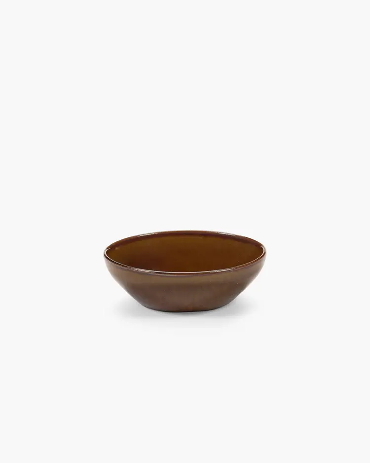 Unchartered for Serax Bowl L Out Of Lines - Ocher
