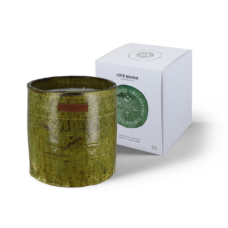Scented candle tamegroute - mint & tea