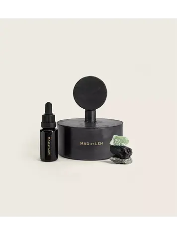 Mad et Len Small Pot Pourri Totem Circle Dark Green - Sang Bleu