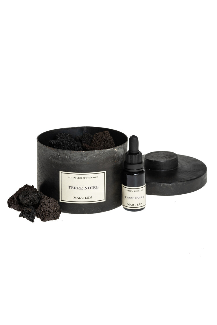 Mad et Len Pot Pourri Apothicaire Lava - Terre Noir
