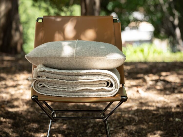 Teixidors Bedsprei Thor grey / off white edge