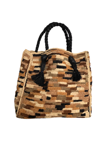 Lolo Deco Raffia Shopper Madagascar - Ary