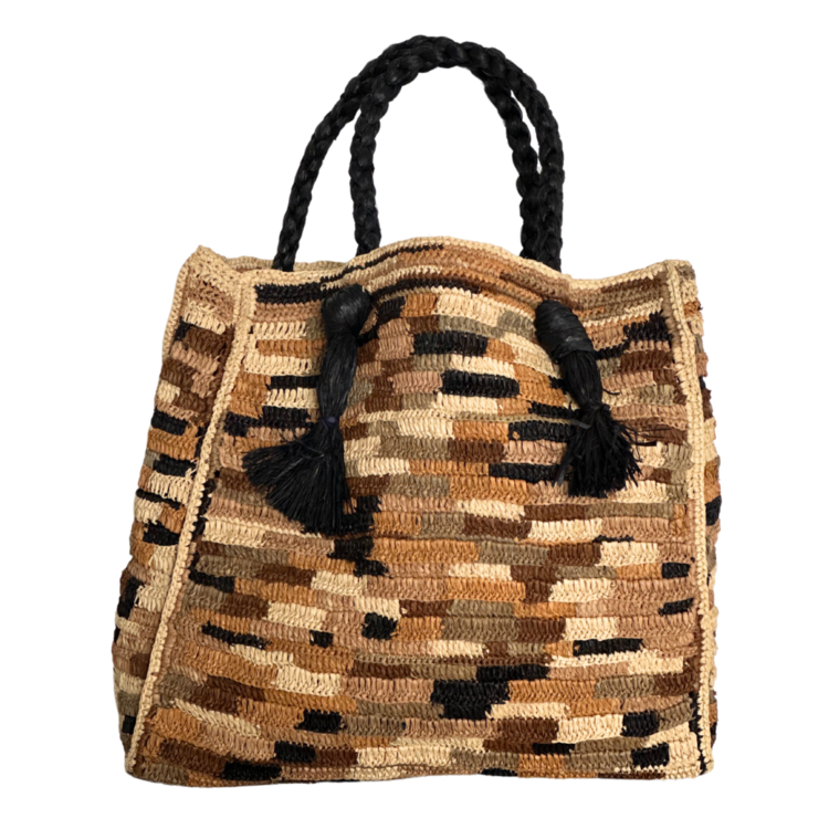 Lolo Deco Raffia Shopper Madagascar - Ary